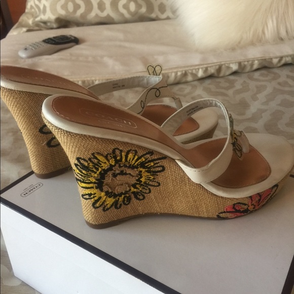 Coach wedges - Picture 4 of 4